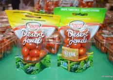 Master's Touch just introduced new packaging for its Desert Jewels grape tomatoes. It's a 6 oz. stand up pouch bag and now also available in organic.